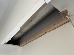 Drywall Repair Before